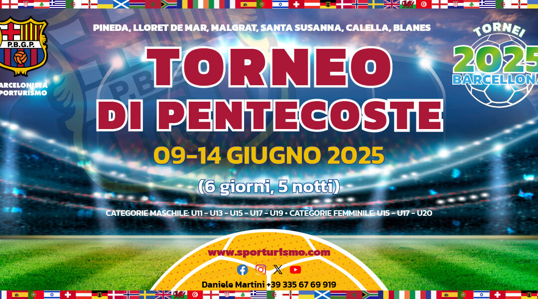 TORNEO DI PENTECOSTE BARCELONA 2025